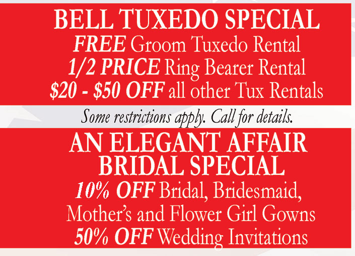 Tuxedo Specials